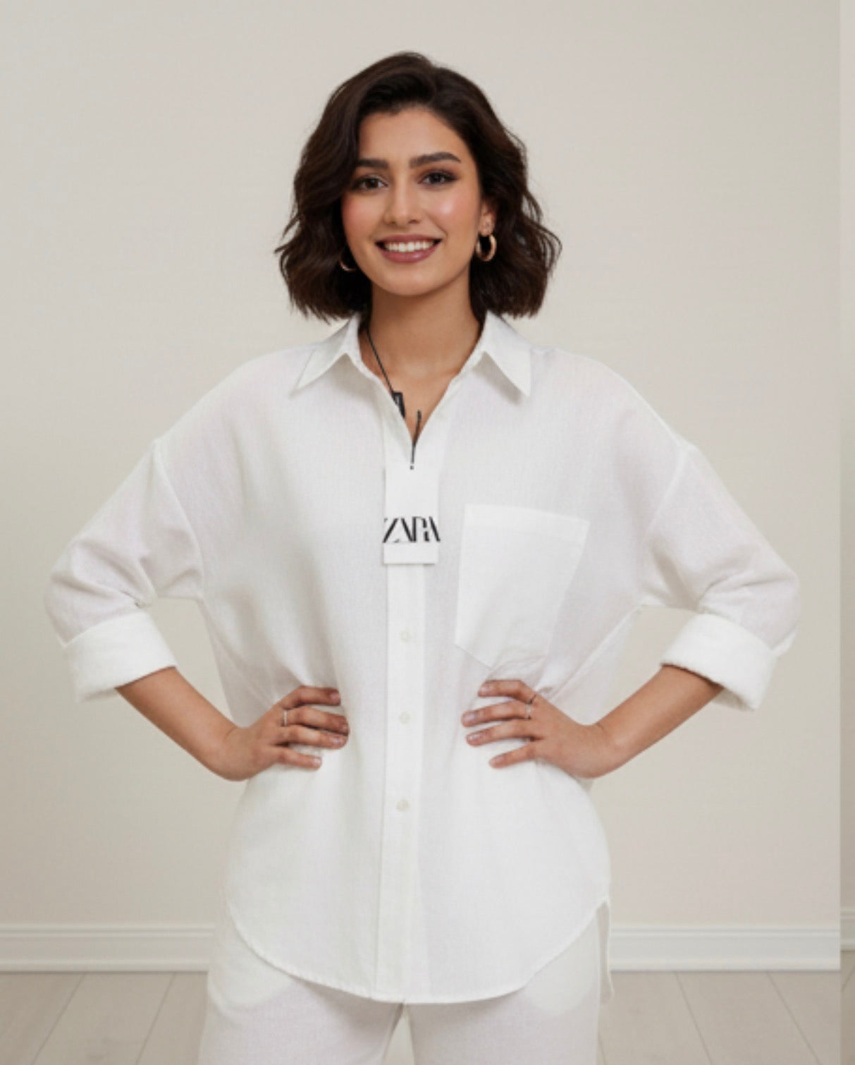 ZARA Wool Peach Co-ord Set – Premium Quality
